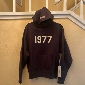 Essentials, Fear Of God Hoodie 1977 Iron Men’s Size XS